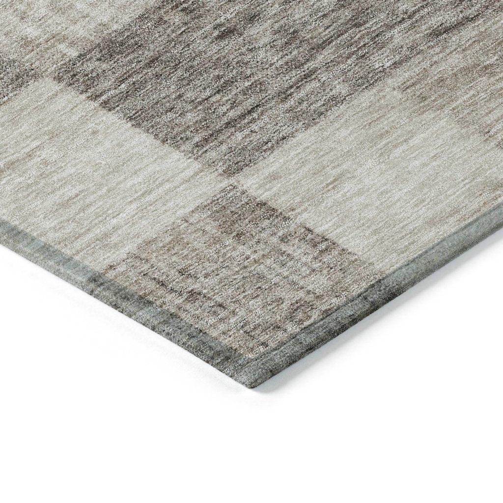 LOOMLAN Rugs Elise Brown Washable Indoor-Outdoor Rug