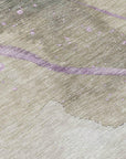 LOOMLAN Rugs Elithra Brown Washable Indoor-Outdoor Rug