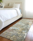 LOOMLAN Rugs Ellior Brown Washable Indoor-Outdoor Rug