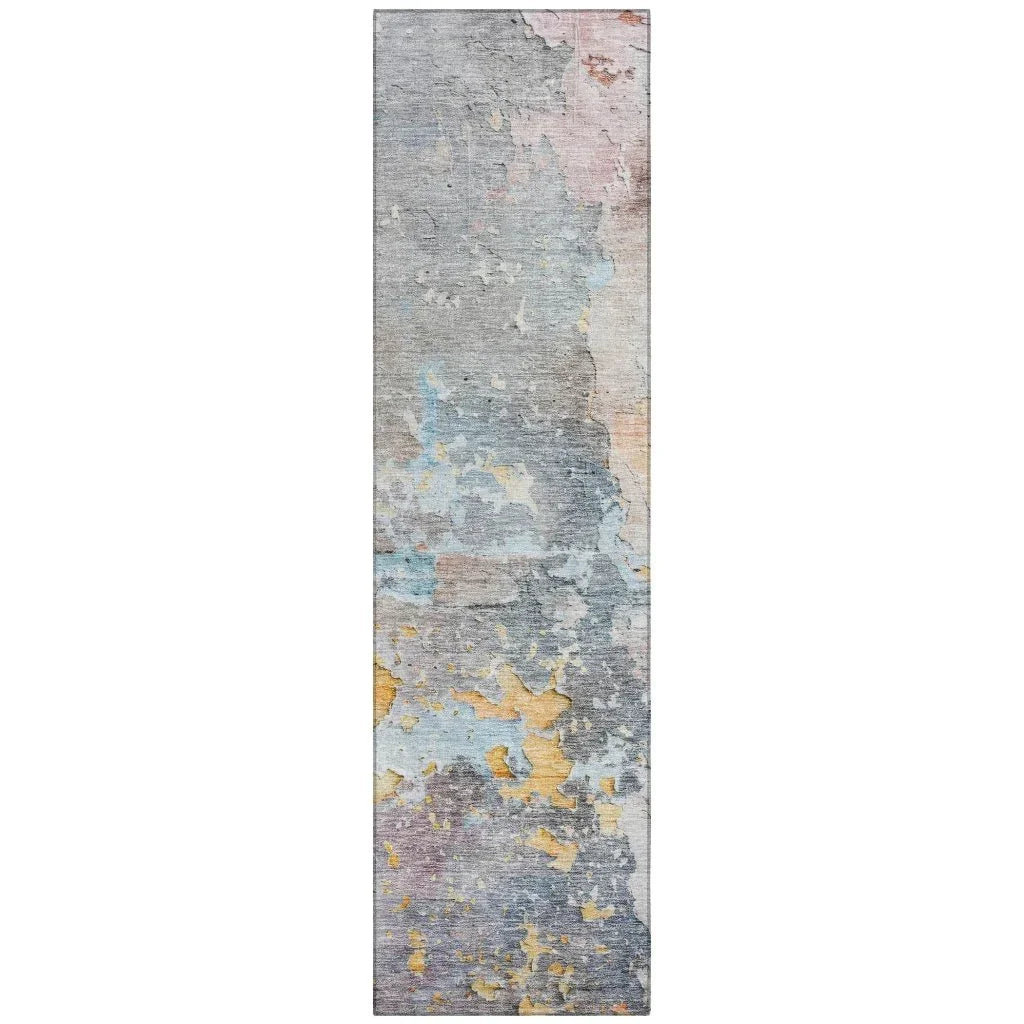 LOOMLAN Rugs Ellior Granite Washable Indoor-Outdoor Rug