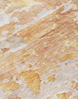 LOOMLAN Rugs Ellior Orange Washable Indoor-Outdoor Rug