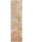 LOOMLAN Rugs Ellior Orange Washable Indoor-Outdoor Rug