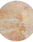 LOOMLAN Rugs Ellior Orange Washable Indoor-Outdoor Rug