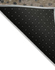 LOOMLAN Rugs Eloisia Brown Washable Indoor-Outdoor Rug