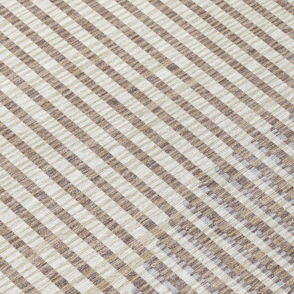 LOOMLAN Rugs Elowen Beige Washable Indoor-Outdoor Rug