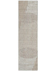 LOOMLAN Rugs Elowen Beige Washable Indoor-Outdoor Rug