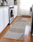 LOOMLAN Rugs Elowen Brown Washable Indoor-Outdoor Rug