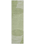 LOOMLAN Rugs Elowen Green Washable Indoor-Outdoor Rug