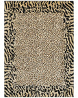 LOOMLAN Rugs Elyvia Gold Washable Indoor-Outdoor Rug