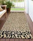 LOOMLAN Rugs Elyvia Gold Washable Indoor-Outdoor Rug