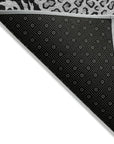 LOOMLAN Rugs Elyvia Gray Washable Indoor-Outdoor Rug