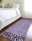 LOOMLAN Rugs Elyvia Purple Washable Indoor-Outdoor Rug