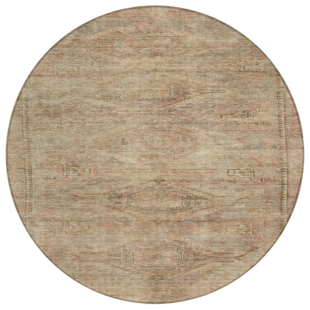 LOOMLAN Rugs Emalisse Beige Washable Indoor-Outdoor Rug
