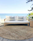 LOOMLAN Rugs Emalisse Beige Washable Indoor-Outdoor Rug