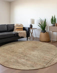 LOOMLAN Rugs Emalisse Beige Washable Indoor-Outdoor Rug