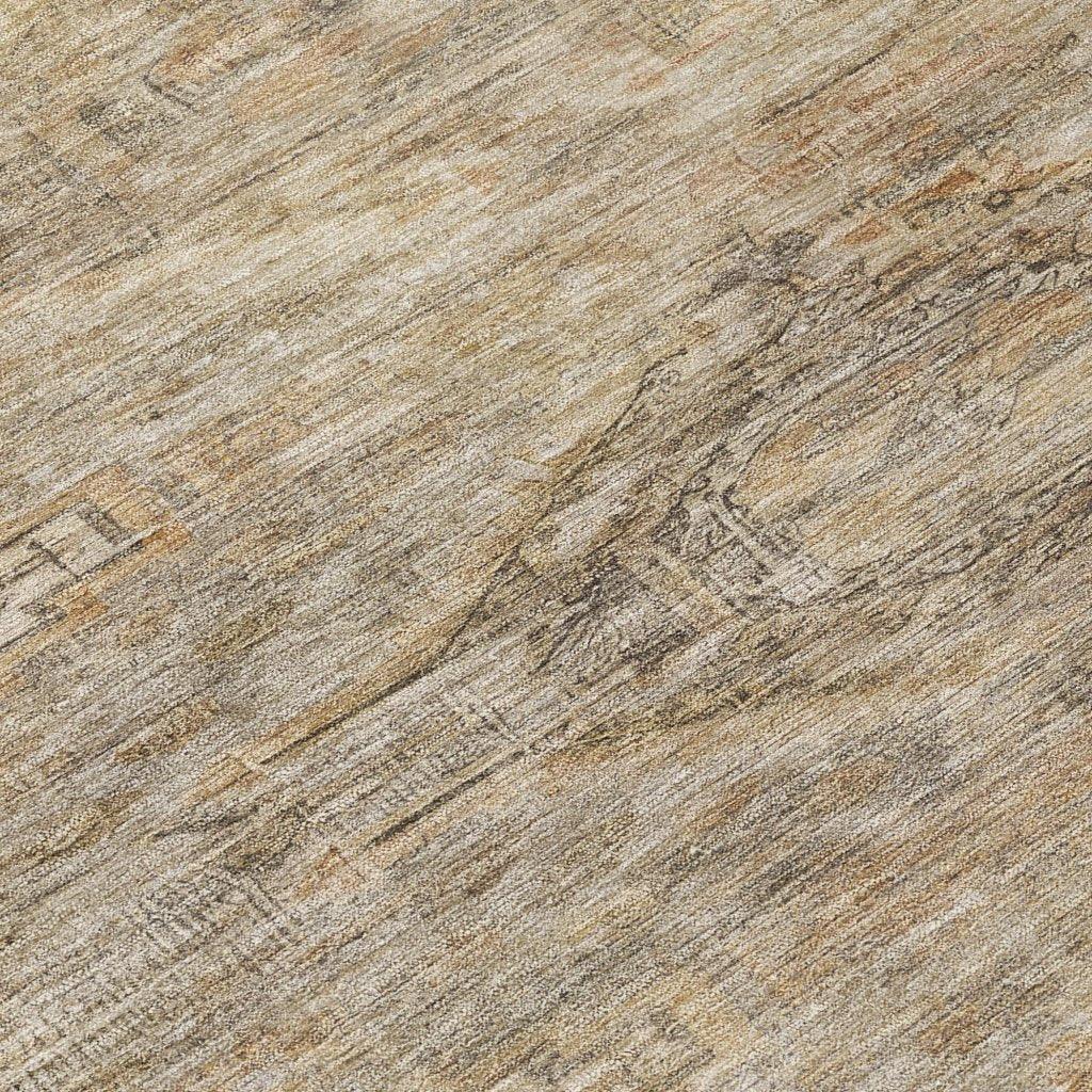 LOOMLAN Rugs Emalisse Brown Washable Indoor-Outdoor Rug