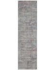 LOOMLAN Rugs Emalisse Gray Washable Indoor-Outdoor Rug