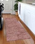 LOOMLAN Rugs Emalisse Orange Washable Indoor-Outdoor Rug