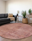 LOOMLAN Rugs Emalisse Orange Washable Indoor-Outdoor Rug