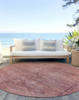 LOOMLAN Rugs Emalisse Orange Washable Indoor-Outdoor Rug