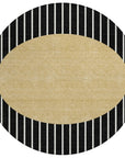 LOOMLAN Rugs Ember Black Washable Indoor-Outdoor Rug