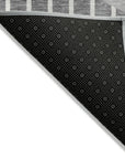 LOOMLAN Rugs Ember Gray Washable Indoor-Outdoor Rug