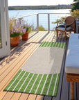 LOOMLAN Rugs Ember Green Washable Indoor-Outdoor Rug