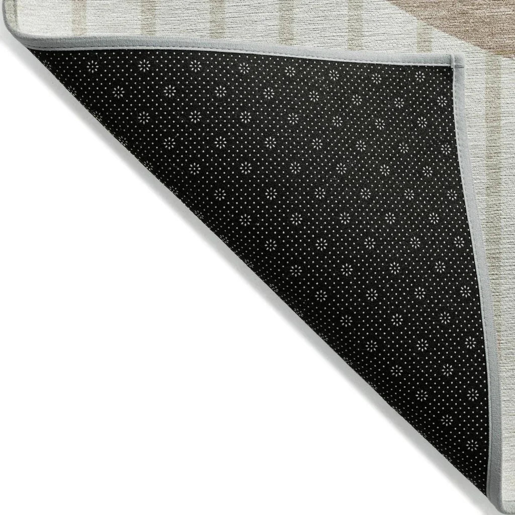 LOOMLAN Rugs Ember Ivory Washable Indoor-Outdoor Rug