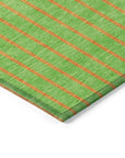 LOOMLAN Rugs Ember Lime Washable Indoor-Outdoor Rug