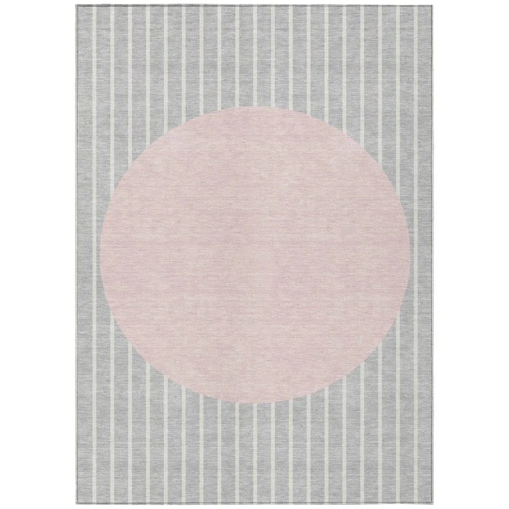 Ember Outdoor Performance Rug Ember Silver Washable Indoor-Outdoor Rug – Uptown Sebastian