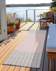 LOOMLAN Rugs Ember Silver Washable Indoor-Outdoor Rug