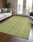 LOOMLAN Rugs Emberith Aloe Washable Indoor-Outdoor Rug