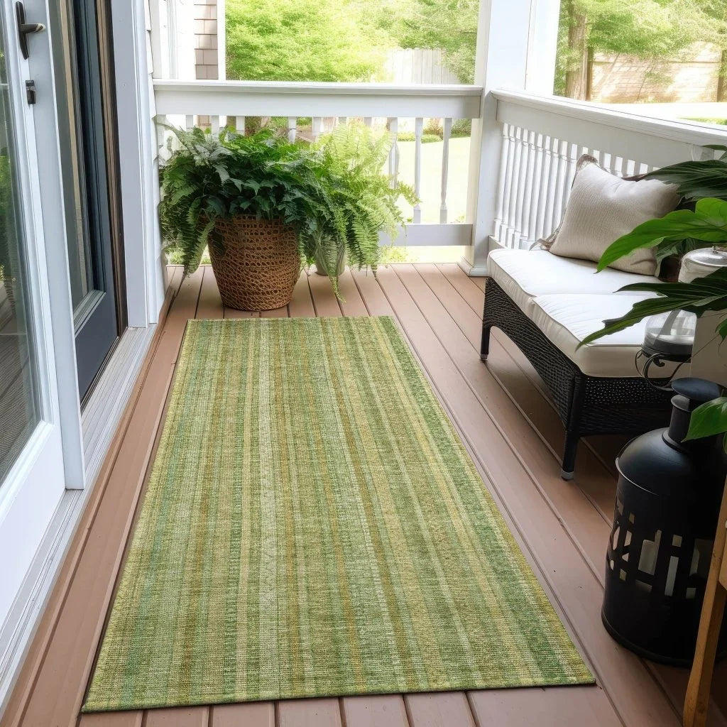 LOOMLAN Rugs Emberith Aloe Washable Indoor-Outdoor Rug