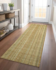 LOOMLAN Rugs Emberith Gold Washable Indoor-Outdoor Rug