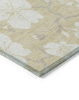 LOOMLAN Rugs Ensa Beige Washable Indoor-Outdoor Rug