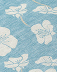 LOOMLAN Rugs Ensa Blue Washable Indoor-Outdoor Rug