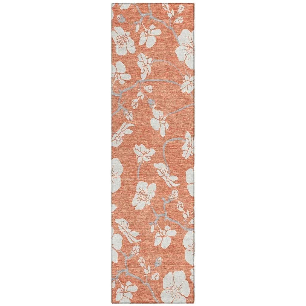 LOOMLAN Rugs Ensa Coral Washable Indoor-Outdoor Rug