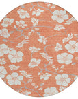 LOOMLAN Rugs Ensa Coral Washable Indoor-Outdoor Rug