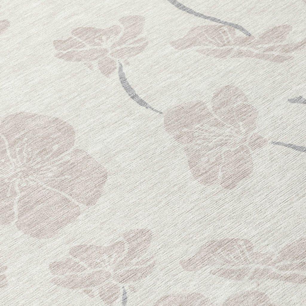 LOOMLAN Rugs Ensa Ivory Washable Indoor-Outdoor Rug