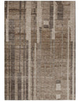 LOOMLAN Rugs Esmara Brown Washable Indoor-Outdoor Rug