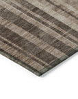 LOOMLAN Rugs Esmara Brown Washable Indoor-Outdoor Rug