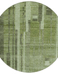 LOOMLAN Rugs Esmara Green Washable Indoor-Outdoor Rug