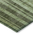 LOOMLAN Rugs Esmara Green Washable Indoor-Outdoor Rug
