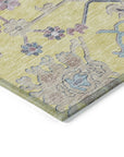 LOOMLAN Rugs Eugene Gold Washable Indoor-Outdoor Rug