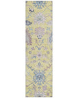 LOOMLAN Rugs Eugene Gold Washable Indoor-Outdoor Rug