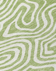 LOOMLAN Rugs Evalora Aloe Washable Indoor-Outdoor Rug