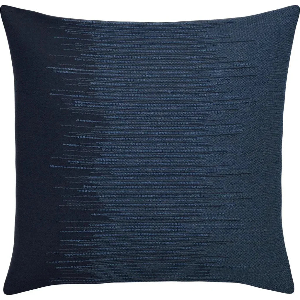 Expanse Indigo Double Side Outdoor Pillow - LOOMLAN - Earnest Collection - Outdoor Pillows