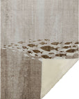 Nautical Brown Washable Indoor-Outdoor Rug