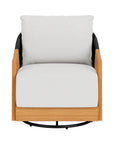 Lloyd Flanders Alpine Swivel Outdoor Lounge Chair