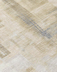 LOOMLAN Rugs Fayra Ivory Washable Indoor-Outdoor Rug